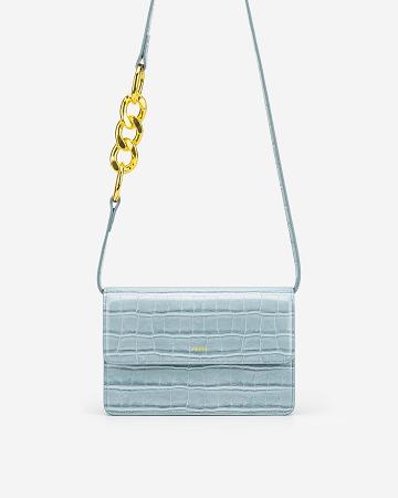 Crossbody Kabelky JW PEI Julia Chain Women Blankyt | CZ1033CE