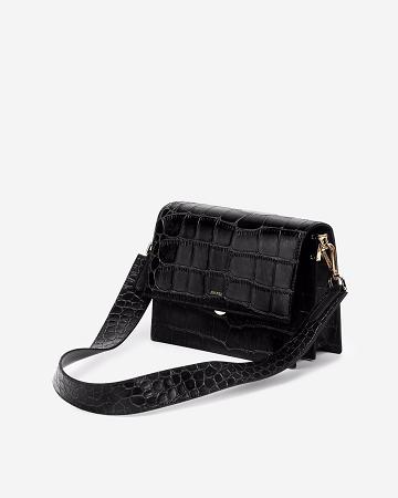 Crossbody Kabelky JW PEI Mini Flap Women Černé Šedé | CZ1067RW