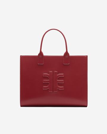 Kabelky JW PEI Gia Medium Tote Women Červené | CZ1122UT