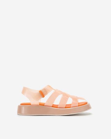 Obuv JW PEI Piper Platformy Sandal Women Béžový Oranžové | CZ1507WY