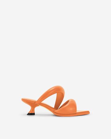 Obuv JW PEI Sara Mule Women Oranžové | CZ1509RW