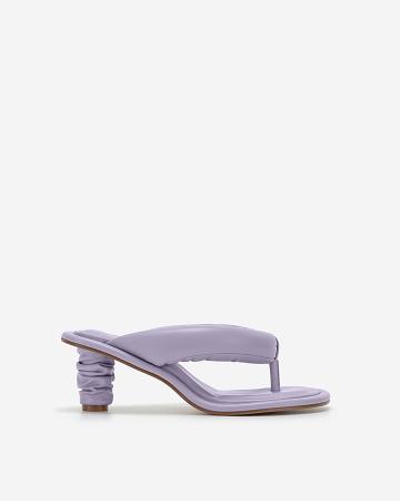 Obuv JW PEI Talia Puffed Sandal Women Fialové | CZ1517SO