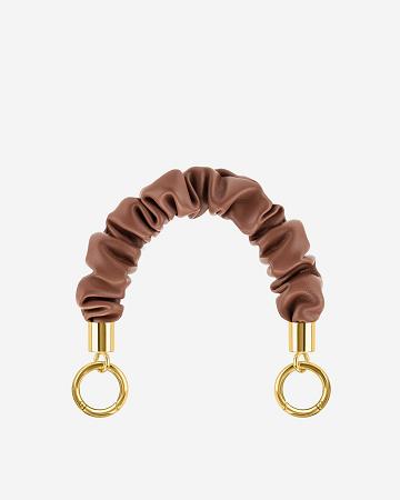 Řetízkový Popruh JW PEI Scrunchie Women Hnědé | CZ1393KI