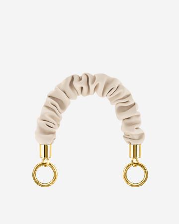 Řetízkový Popruh JW PEI Scrunchie Women Bílé | CZ1394LH
