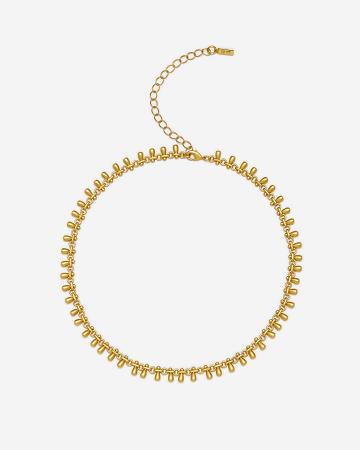 Šperky JW PEI B Chain Necklace Women Zlaté | CZ1403WY