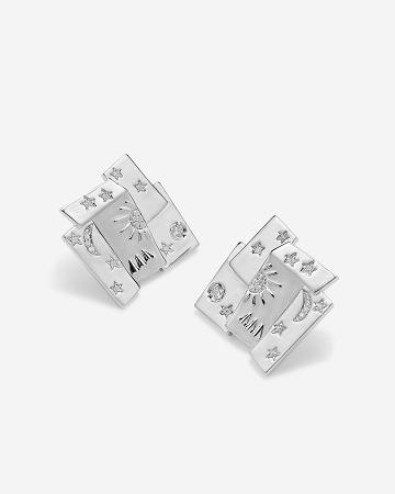 Šperky JW PEI Cosmos Combination Earrings Women Stříbrné | CZ1406TV