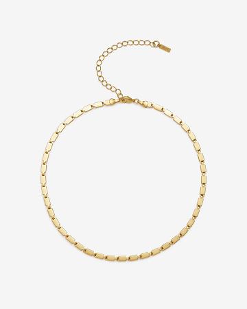 Šperky JW PEI D Chain Necklace Women Zlaté | CZ1422XF